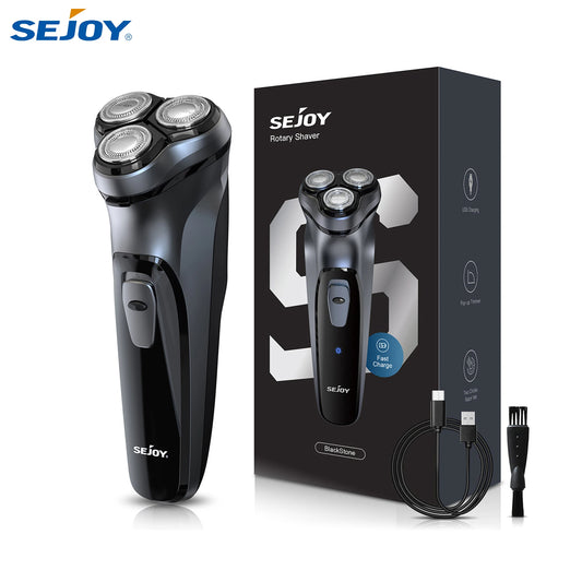 Sejoy Beard Shavers for Men Electric Razor Cordless
