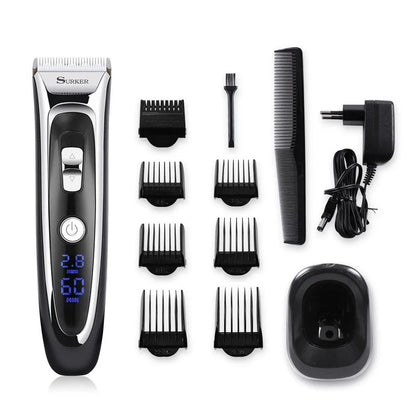 Surker Electric Hair Clipper Set Ceramic Blade Hair Trimmer