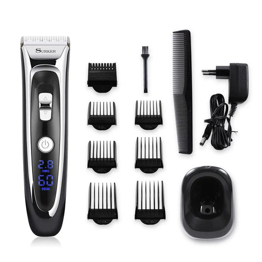 Surker Electric Hair Clipper Set Ceramic Blade Hair Trimmer