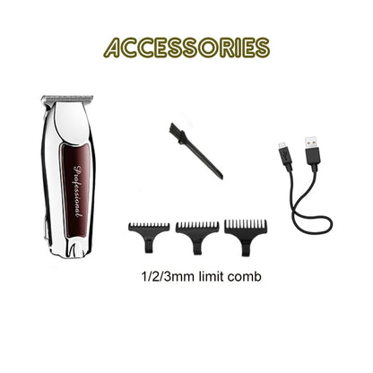 Kemei KM-9163 USB Rechargeable Professional Men Hair Trimmer