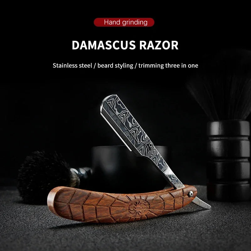 Men Shaver Razors Barber Straight Edge Beard Shaving Tools