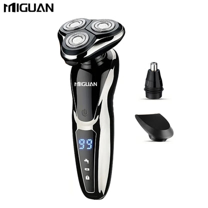 Electric Razor For Men  3 In 1 Electric Shaver Nose Hair Trimmer