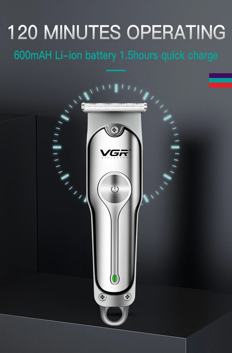 VGR Hair Trimmer Professional Hair Clipper Wireless Hair Cutting V-071