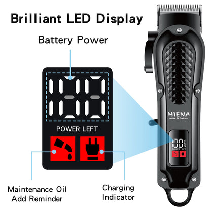 hiena 212 Professional Hair Cutter Mans Hair Clipper Set