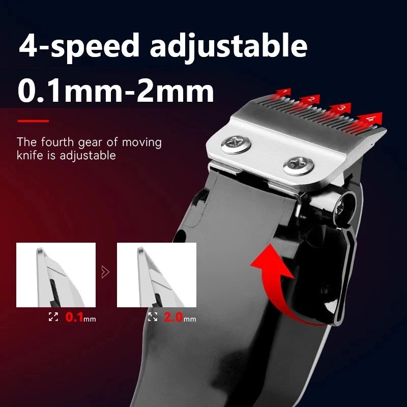Kemei Electric Hair Clipper Hair Cutting machine Wireless Trimmer