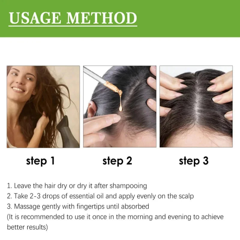 Anti Hairs Loss Treatment Mint Hair Growth Oil Nourishing