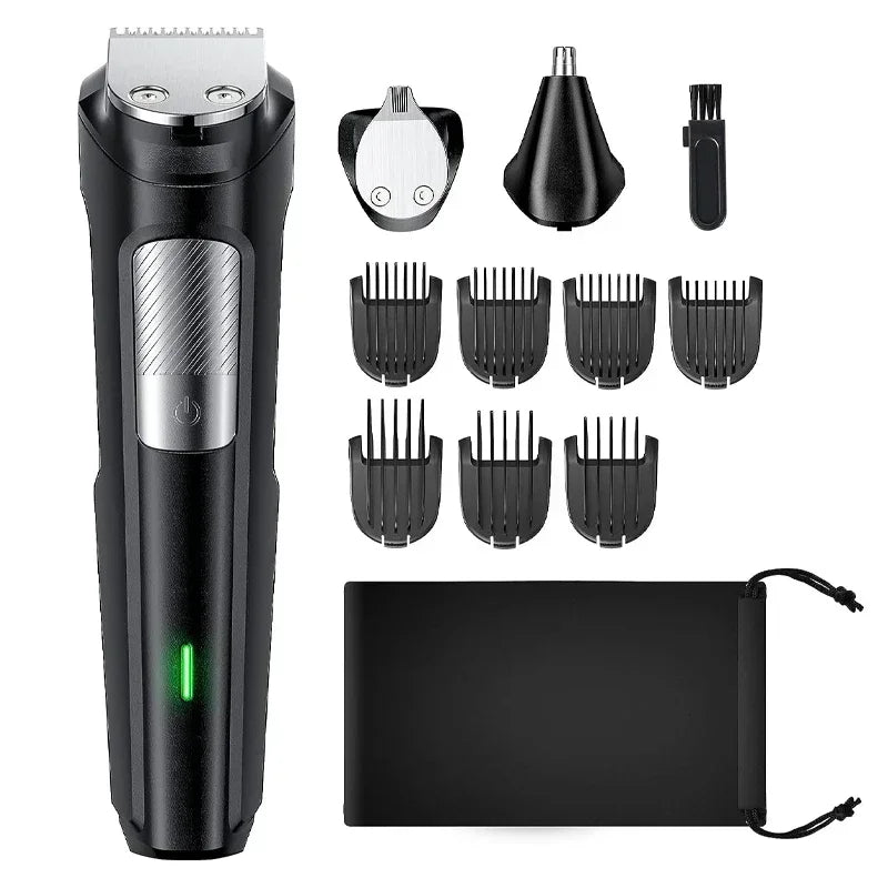 Beard Trimmer Hair Clipper for Men 13 Piece Men’s Grooming Kit