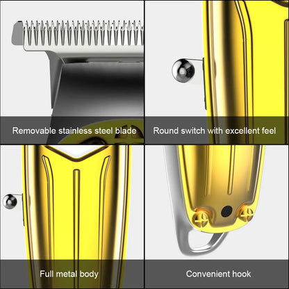 Kemei 1973 Pro Full Metal Hair Trimmer Professional Beard Trimmer