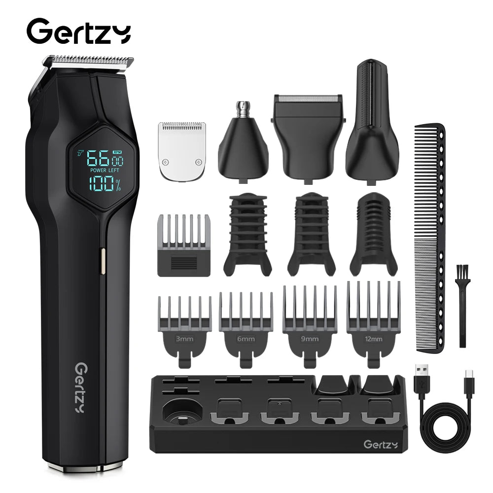 Men's 5-in-1 professional beauty kit USB rechargeable  trimmer set