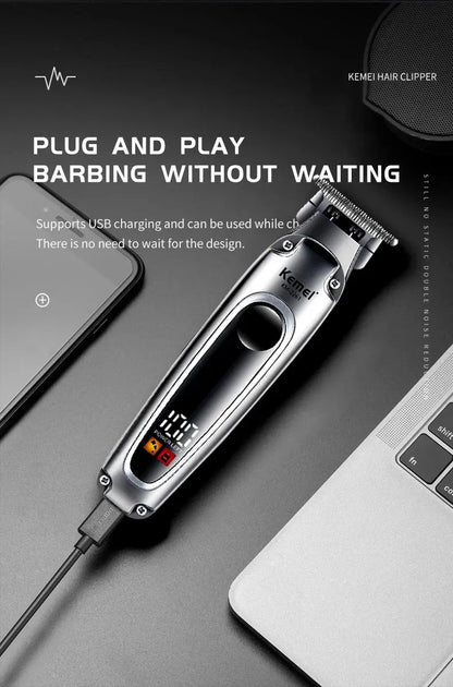 Kemei 2261 Barber Shop Hair Trimmer Electric Hair Clipper