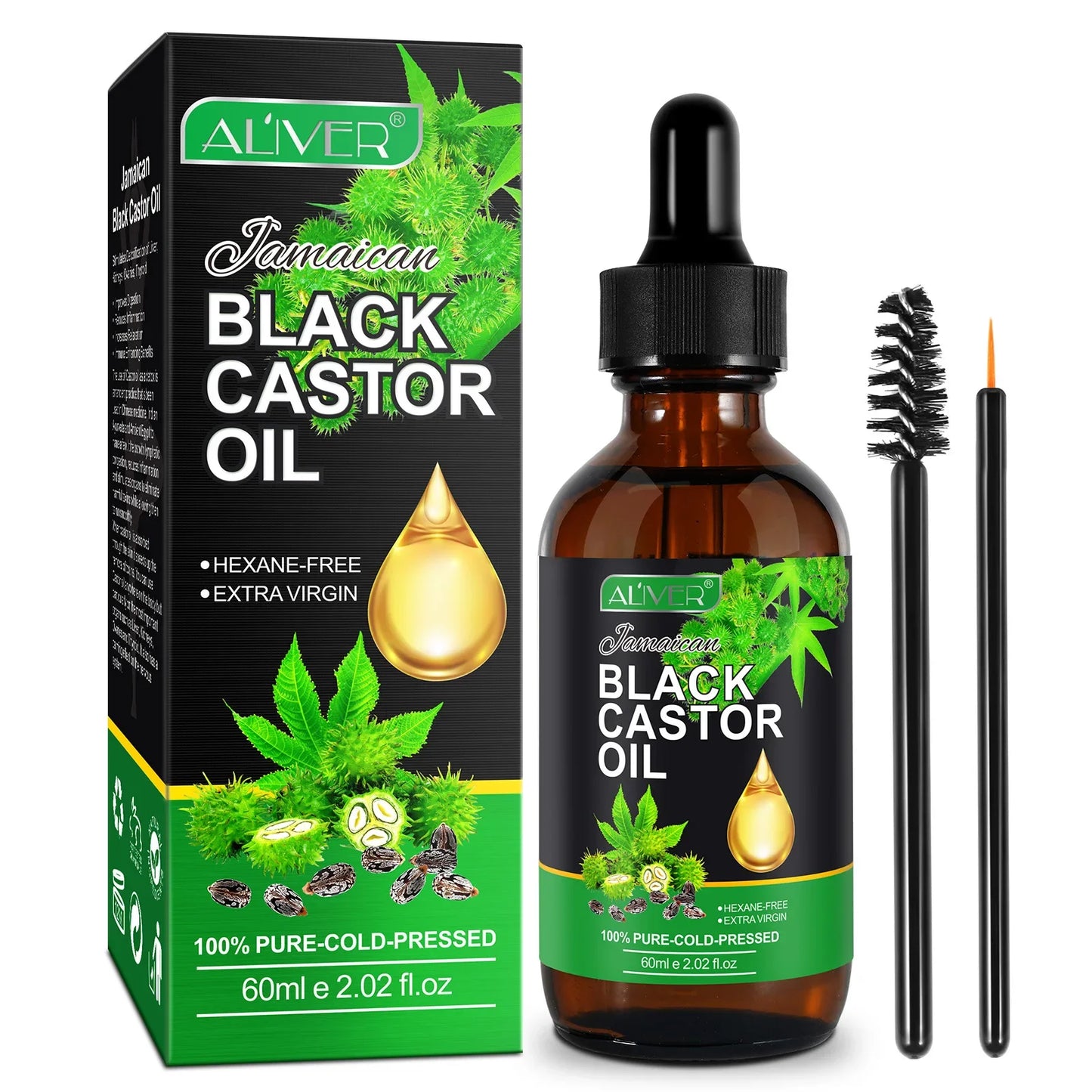 Aromatherapy massage Jamaican Black Castor Oil moisturizes