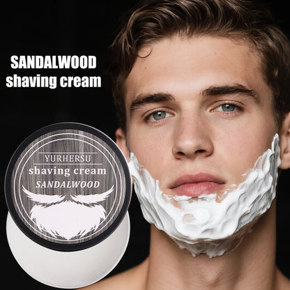 Sandalwood Shaving Soap 80g Natural Glycerin Based
