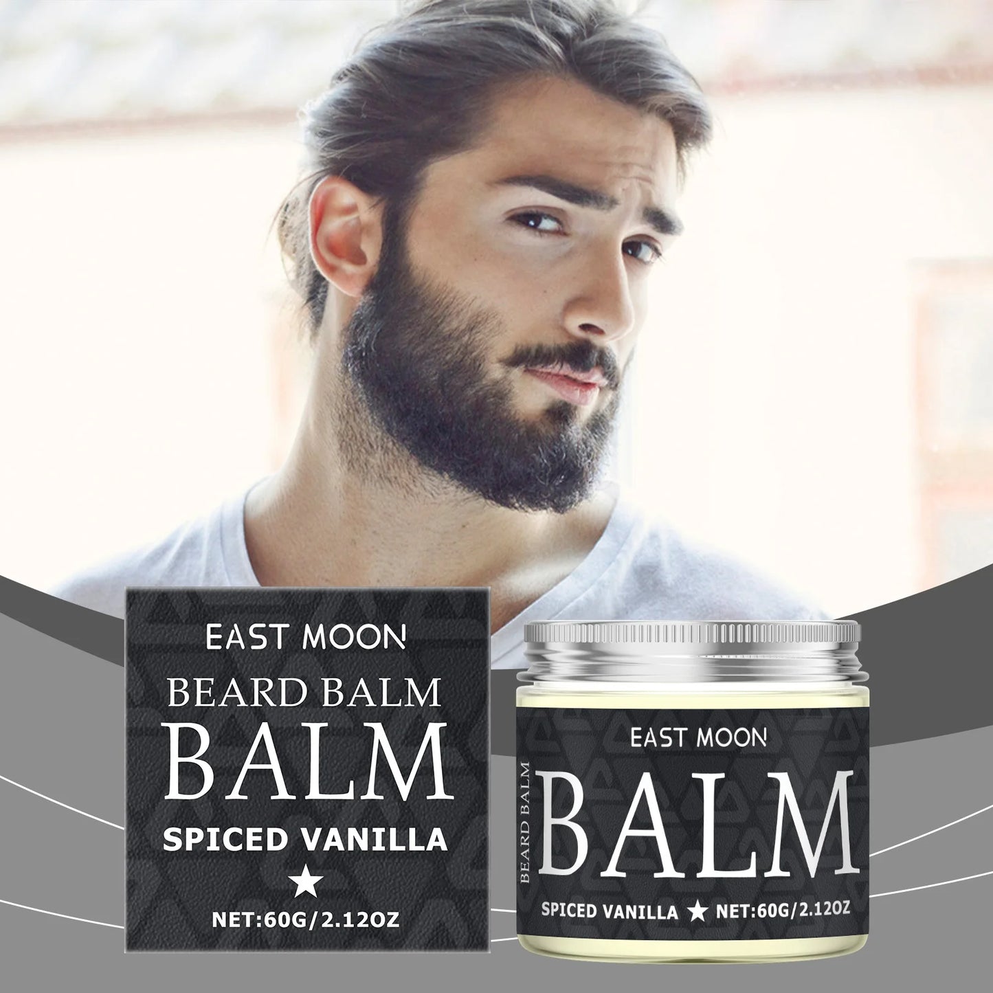 60g Vanilla Beard Keep Smoothing Nourishing Balm