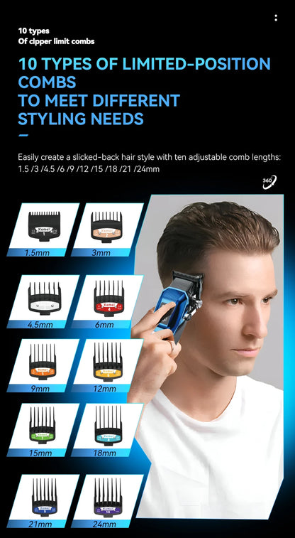 KEMEI Hair Trimmers Clippers Professional Clippers km-2796