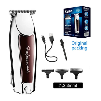 Kemei KM-9163 USB Rechargeable Professional Men Hair Trimmer