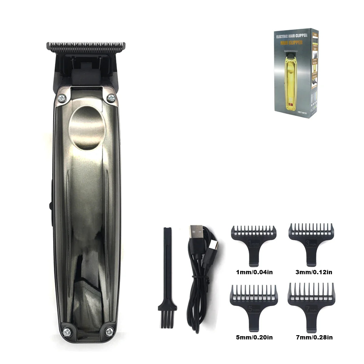 Hair Trimmer for Men Professional DLC Blade T-Blade Zero Gapped