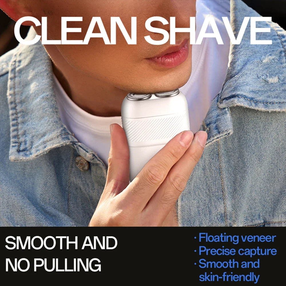 USB Charge Electric Shaver for Men - Power Cut Blade Razor