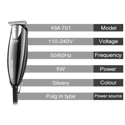 Original 2in1 Corded Hair Trimmer For Men Grooming Electric Beard Hair Clipper