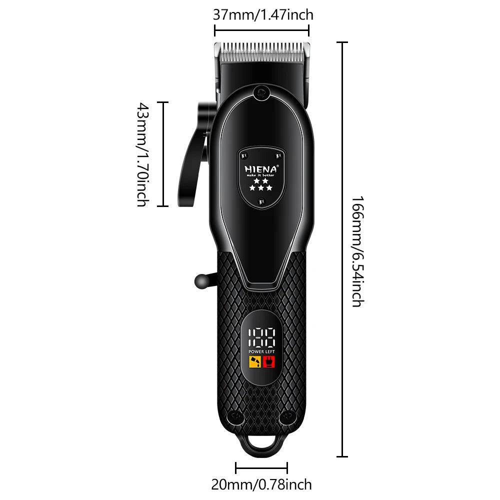 HIENA hair clipper Shaver Professional electric scissors for men