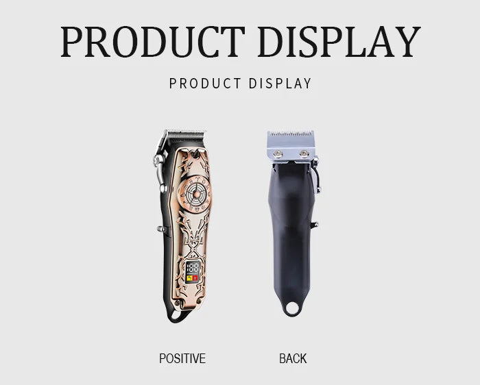 Kemei Cordless Professional Hair Clipper Barber Trimmer  Kit KM-2617