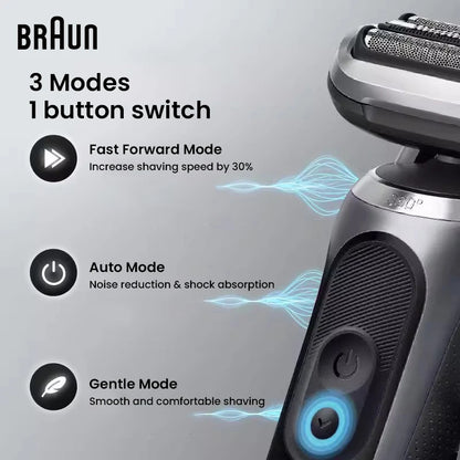 Braun 7 Series Pro Shaver 72-G1200s AUTO Mode Intelligent Shaving