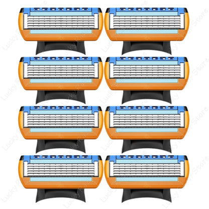 Brand new Fusion 5 Razor Blade 5 Layers Safety Manual Shaving Head