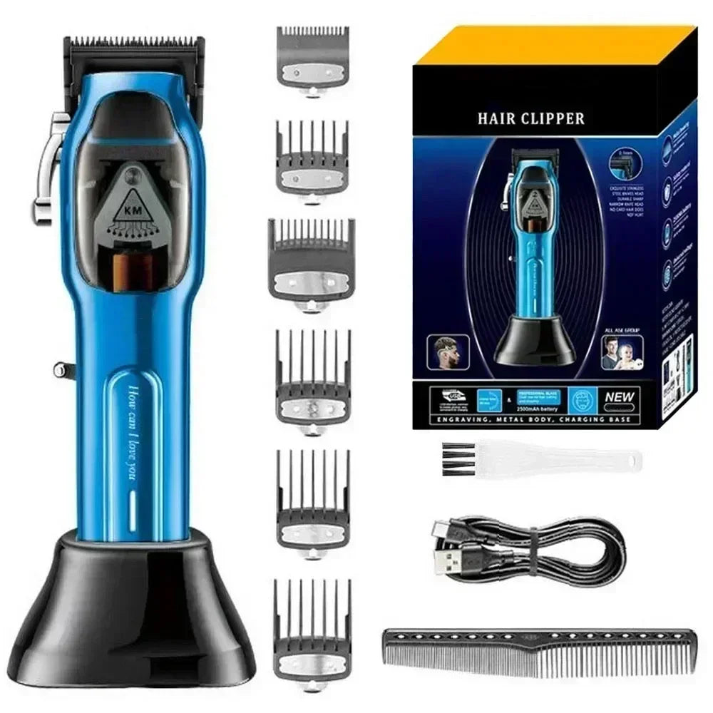 Kemei Km-1763 Fully Automatic Professional Men's Hair Clipper