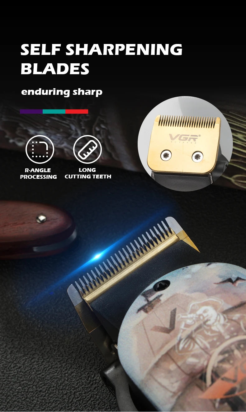 Original VGR Professional Adjustable Hair Clipper