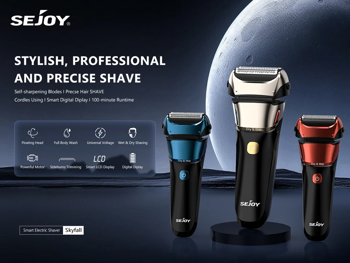 Original Razor Electric Shaver Professional with Beard Trimmer