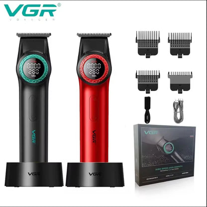 VGR Hair Trimmer Professional USB Hair Clipper Cordless