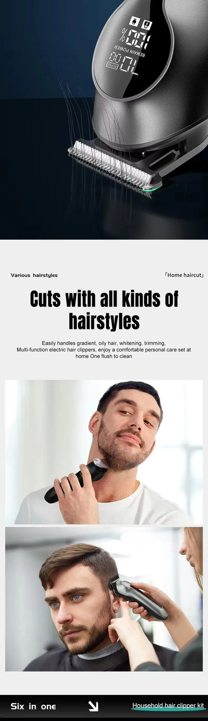 Xiaomi Youpin 6-in-1 Multifunctional Grooming Kit Hair Clipper