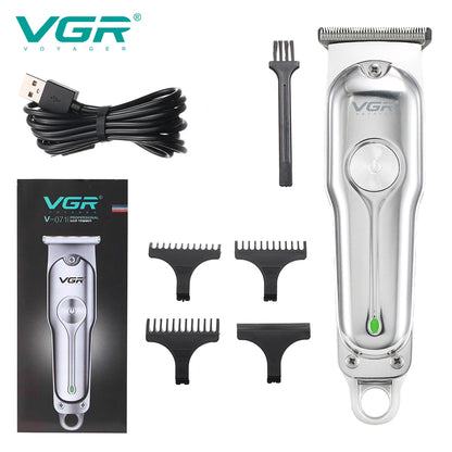 VGR  071 T-blade cutting machine barber rechargeable trimmer