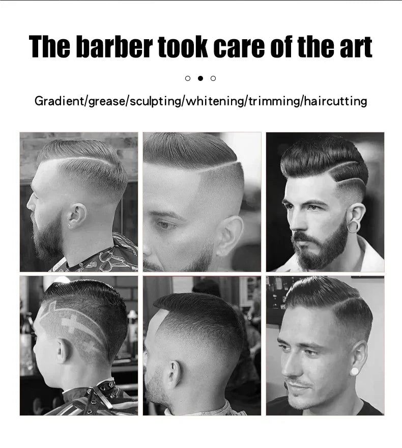 Wireless Hair Trimming for Men Hair Clippers Cordless Electric Shaver