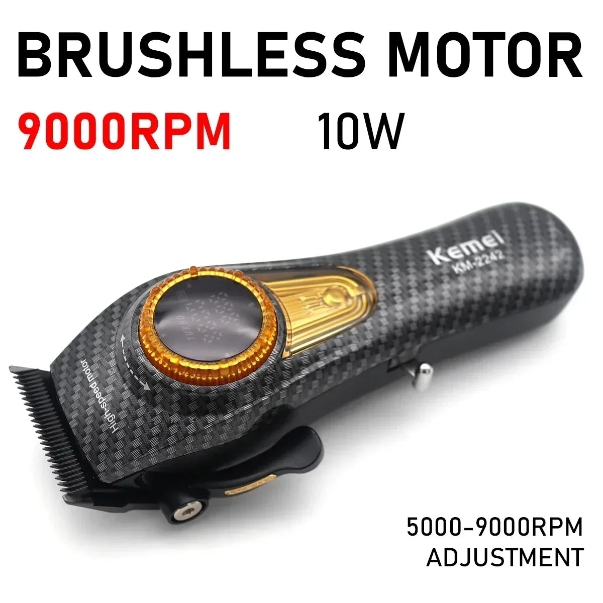 Kemei Professional Hair Clipper Adjust Hair Trimmer For Men