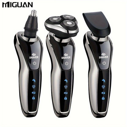 Electric Razor For Men, 3 In 1 Electric Shaver Nose Hair Trimmer