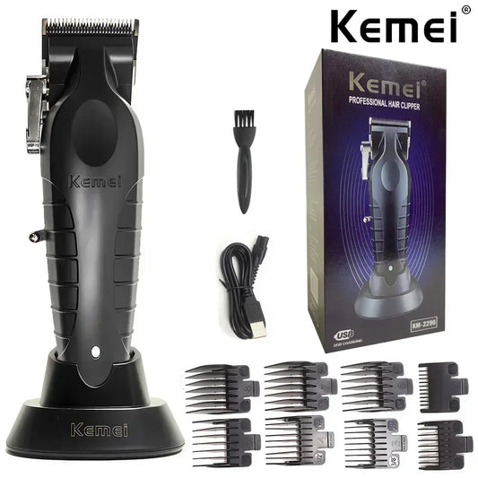 Kemei KM-2996 Professional Precision Fade Hair Clippers Cordless