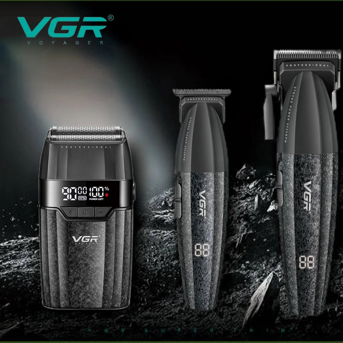 VGR Hair Trimmer Professional Hair Cutting Machine Shaver V-640 S3 ...