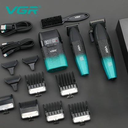 VGR Hair Trimmers Professional Hair Cut Machine Adjustable V-640 S3