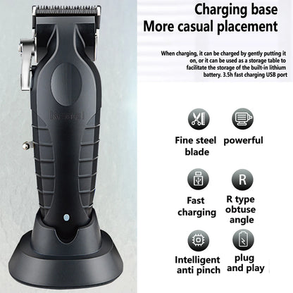 Kemei Professional Hair Clipper For Men Adjustable Hair Trimmer