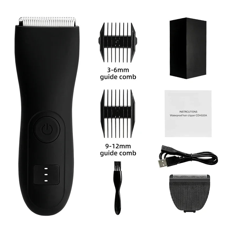 Mens Body Hair Trimmer and Women Lady Shaver Hair Removal Bikini Trimmer