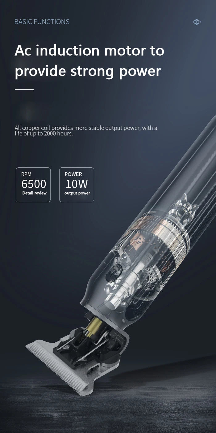 Kemei Rechargeable Electric Cordless Hair Clipper Trimmer