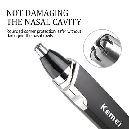 Kemei professional nose hair trimmer hair removal machine