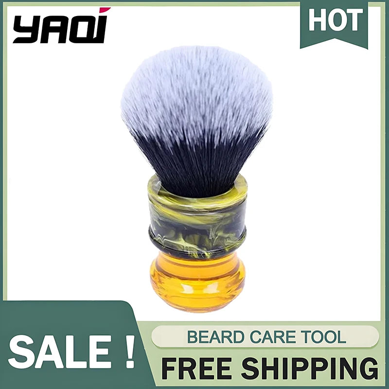 Yaqi Sagrada 24MM Men Wet Shave Brush Black/White Tuxedo