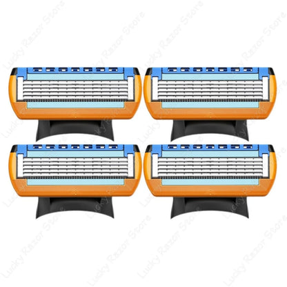 Brand new Fusion 5 Razor Blade 5 Layers Safety Manual Shaving Head
