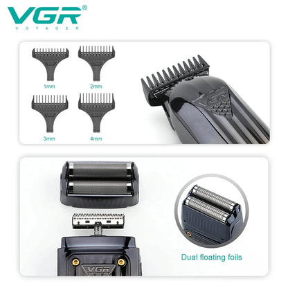 VGR Hair Trimmer Professional Hair Clippers Reciprocating V-644