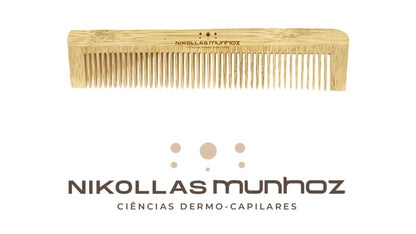 Customized LOGO Bamboo Comb Wood Pocket Beard Comb
