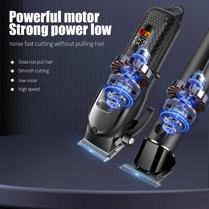 hiena Hair Clipper Kit for Men Electric Shaver Hair Trimmer