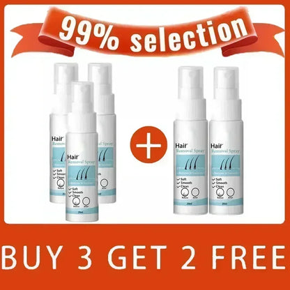Permanent Hair Removal Spray  Dissolves Hair Instantly