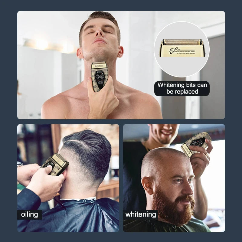 Unicorn Cordless Barber Hair Trimmer Electric Shaver for Men