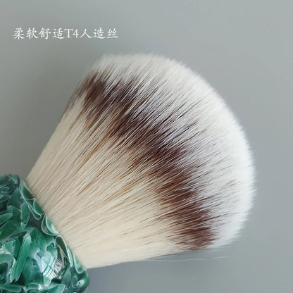 30mm Jade T4 synthetic hair shaving brush for man